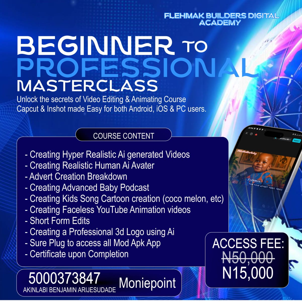 🎬 𝗕𝗘𝗚𝗜𝗡𝗡𝗘𝗥 𝗧𝗢 𝗣𝗥𝗢𝗙𝗘𝗦𝗦𝗜𝗢𝗡𝗔𝗟 𝗠𝗔𝗦𝗧𝗘𝗥𝗖𝗟𝗔𝗦𝗦 𝗠𝗮𝘀𝘁𝗲𝗿𝗰𝗹𝗮𝘀𝘀